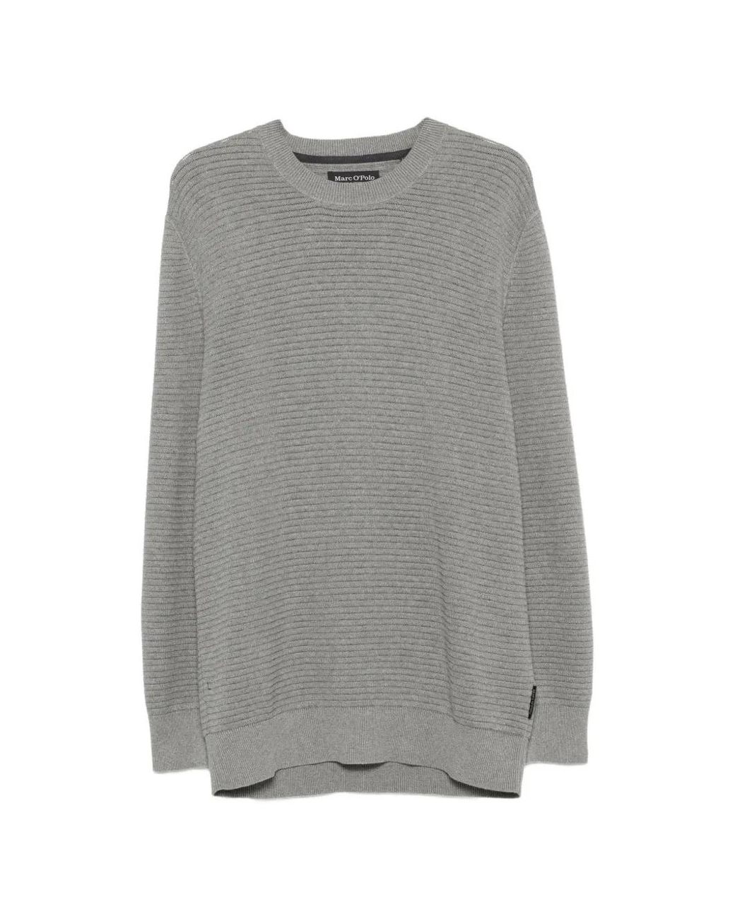 Marc O' Polo Gray Textured-Knit Sweater for men