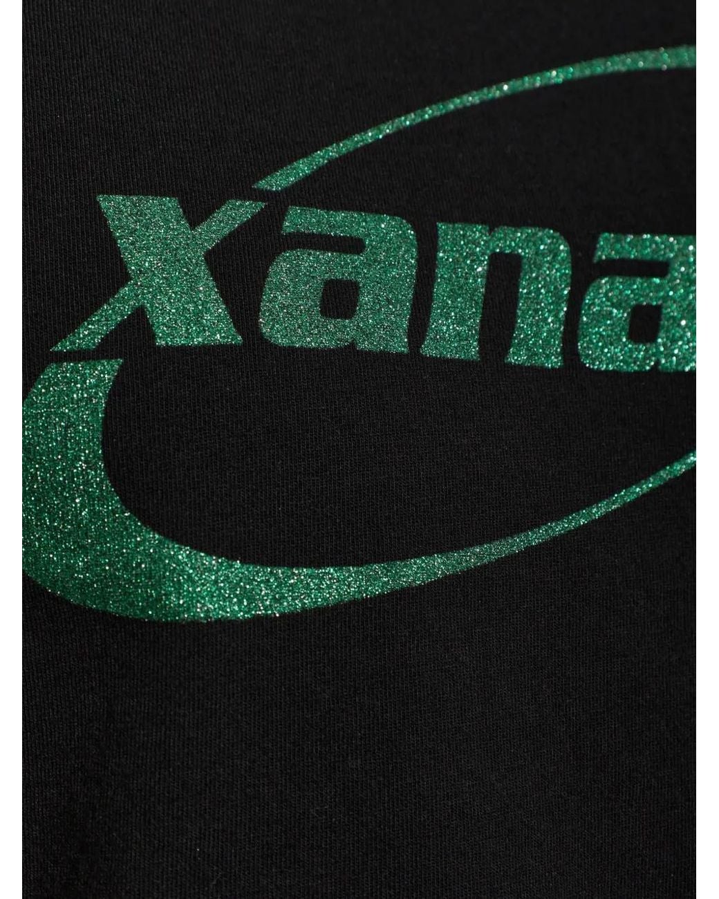 Carne Bollente Black Glitter-Print T-Shirt for men