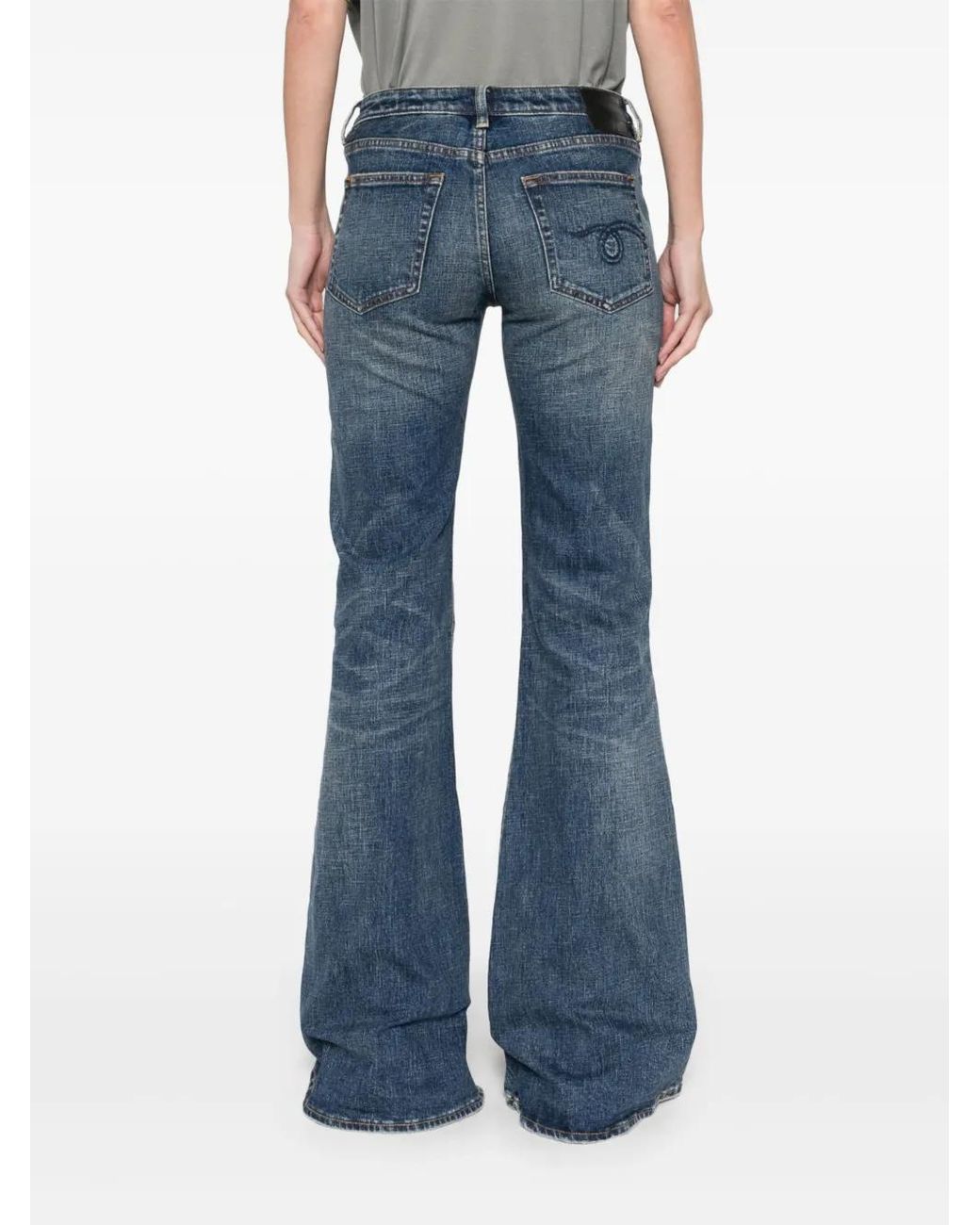 Vaqueros Overflow R13 de color Blue