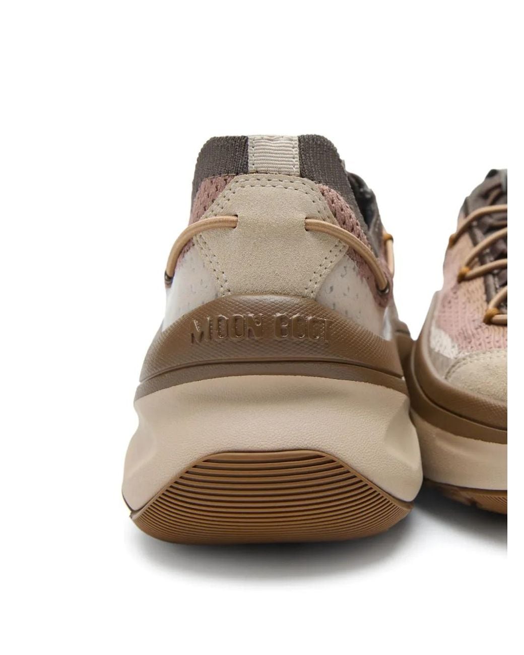 Moon Boot Brown Moon247 Xlace Sneakers