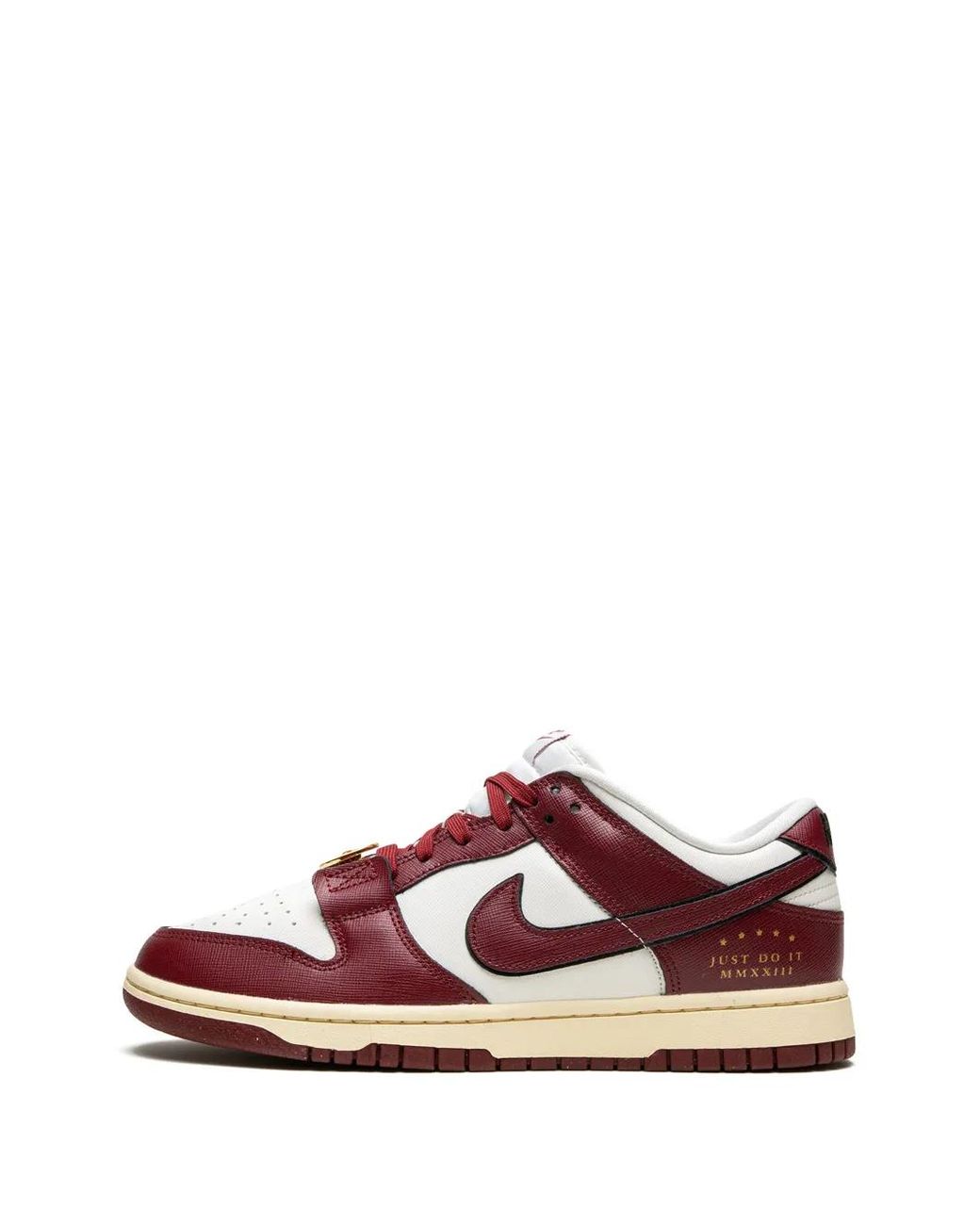 Nike Red Dunk Low "Just Do It