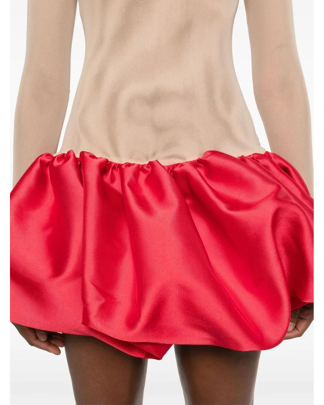 Atu Body Couture Red Puffball Dress