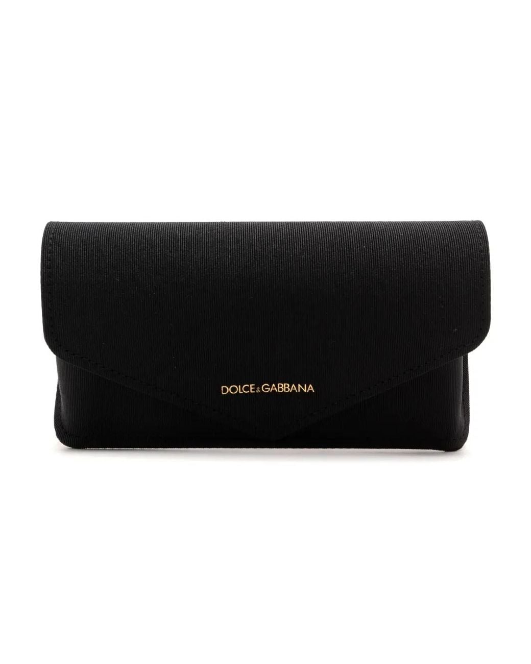 Dolce & Gabbana Brown Logo-Plaque Cat-Eye Frame Sunglasses