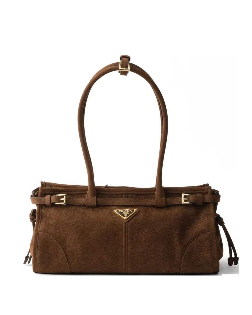 Bonnie Borsa Media di Prada in Brown