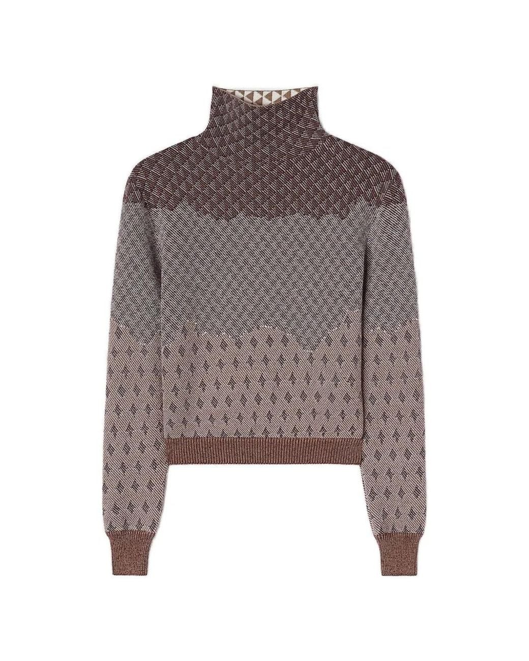 RETORI Brown Turtleneck Sweater