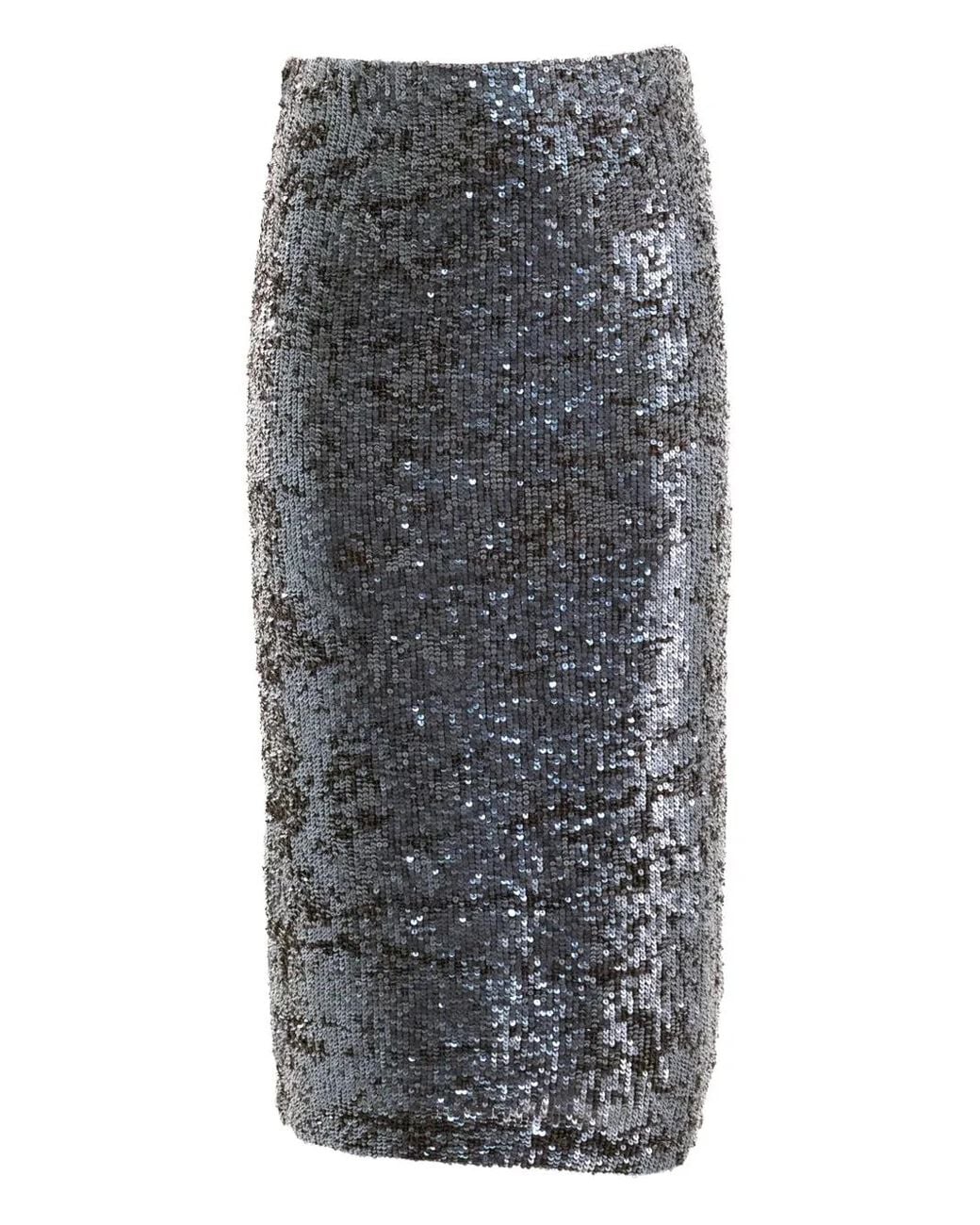 P.A.R.O.S.H. Gray P.A.R.O..H. Skirt