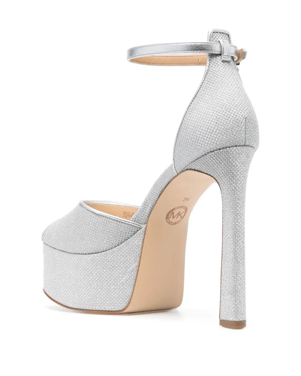 MICHAEL Michael Kors White 130Mm Open-Toe Pumps