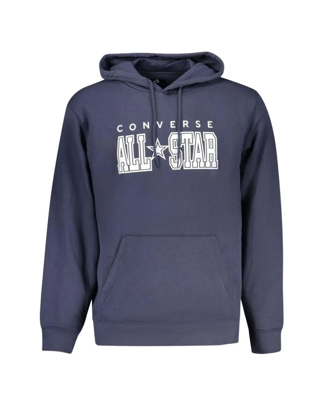 Converse Blue All Star Logo-Print Hoodie for men