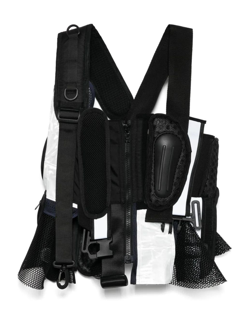 Junya Watanabe Black Zip-Up Gilet