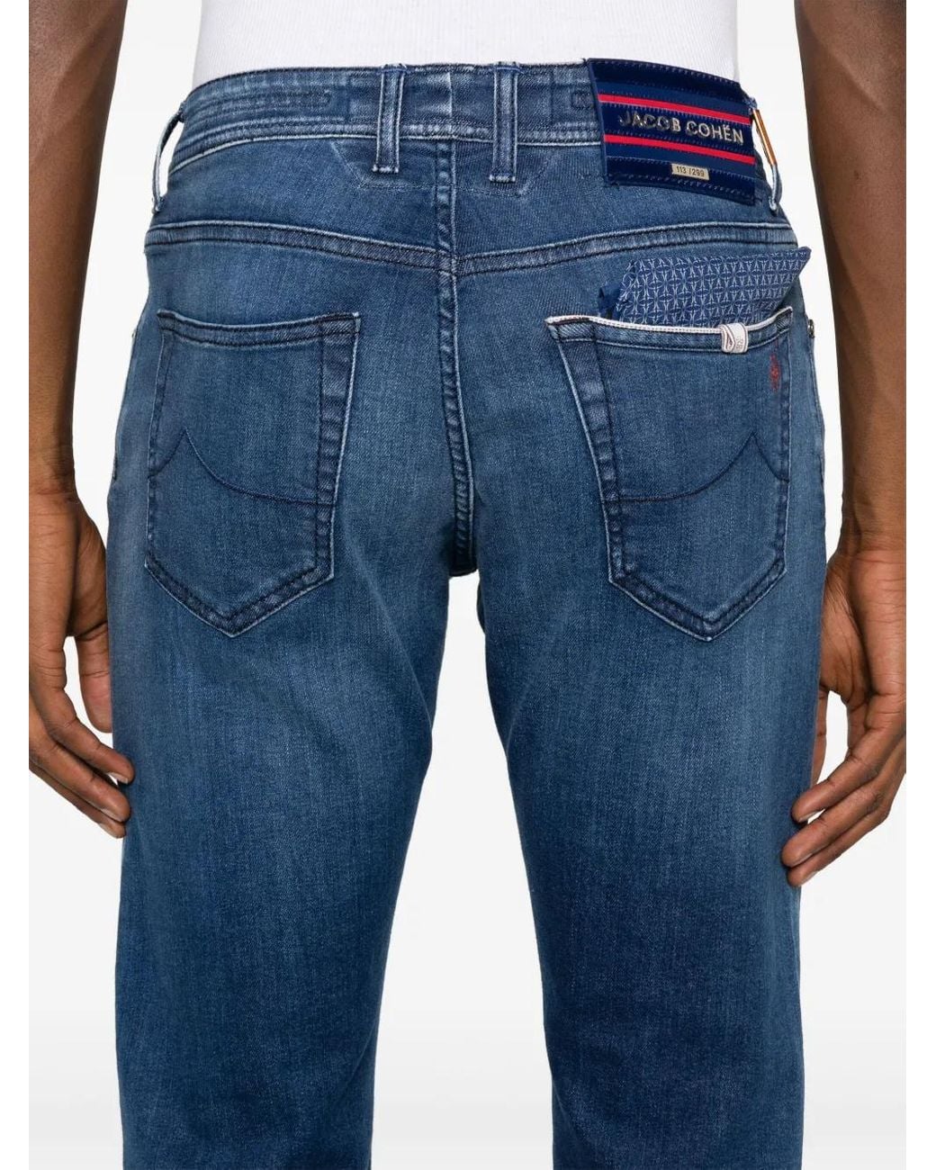 Jacob Cohen Blue Nick Denim Cotton Jeans for men