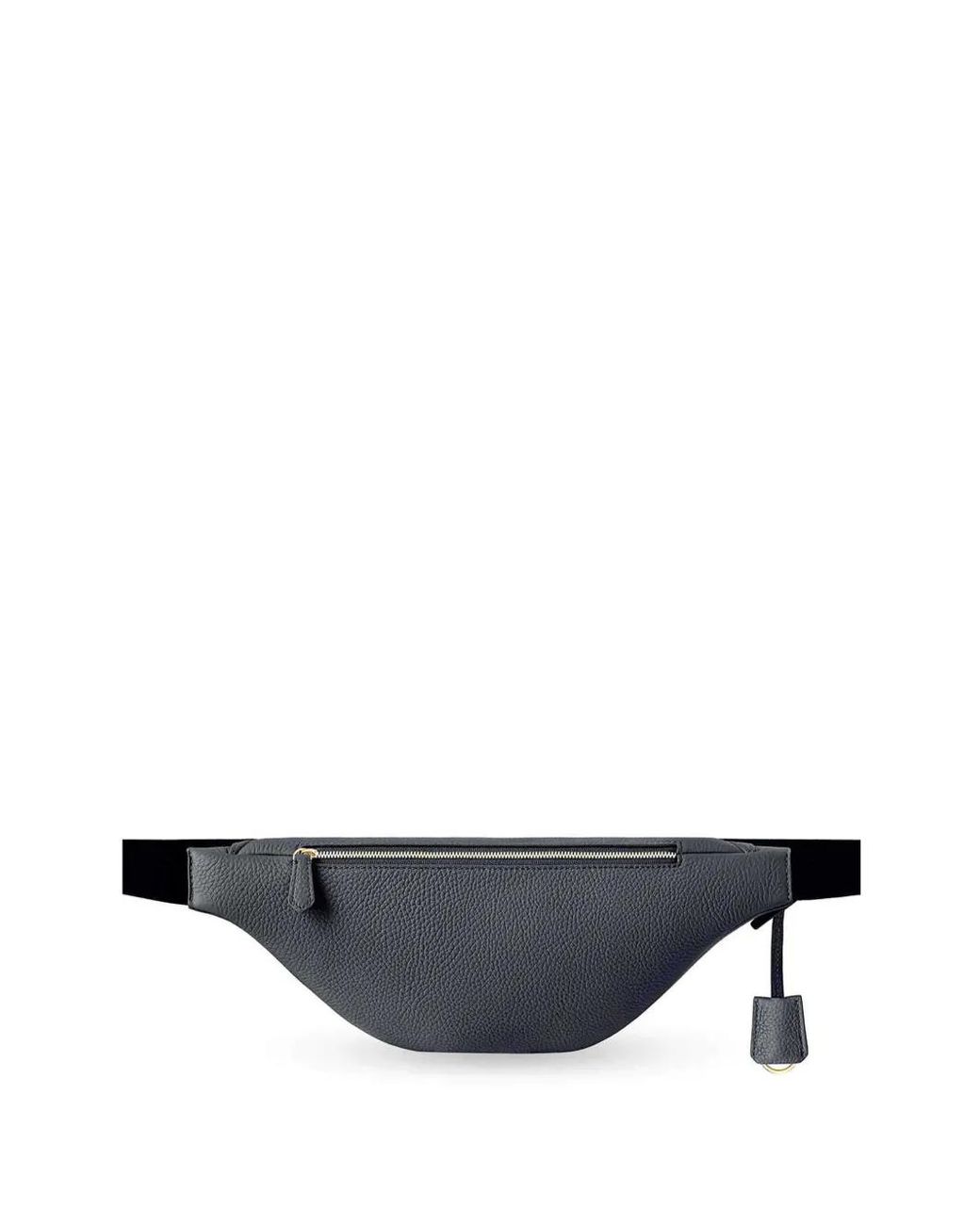 Maison De Sabre Gray The Sling Leather Belt Bag