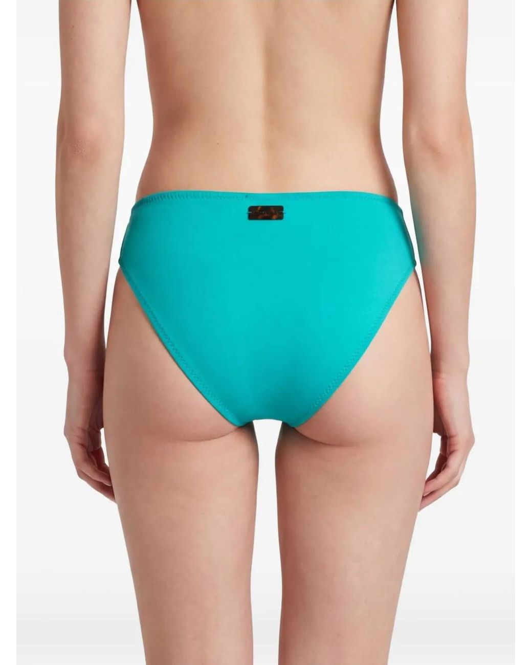 Vilebrequin Blue Mid-Rise Bikini Bottoms