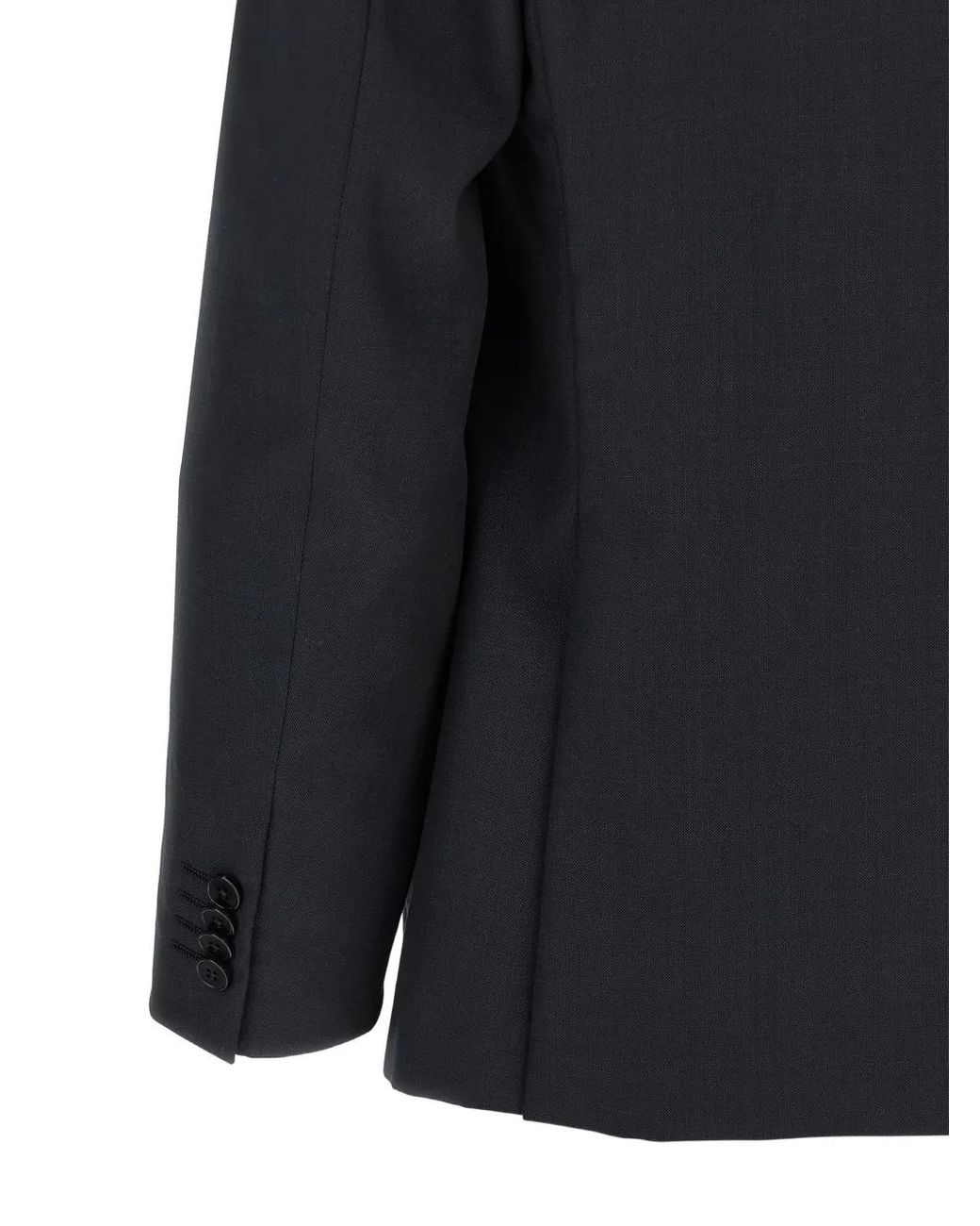 Zegna Blue Notched-Lapel Single-Breasted Suit for men