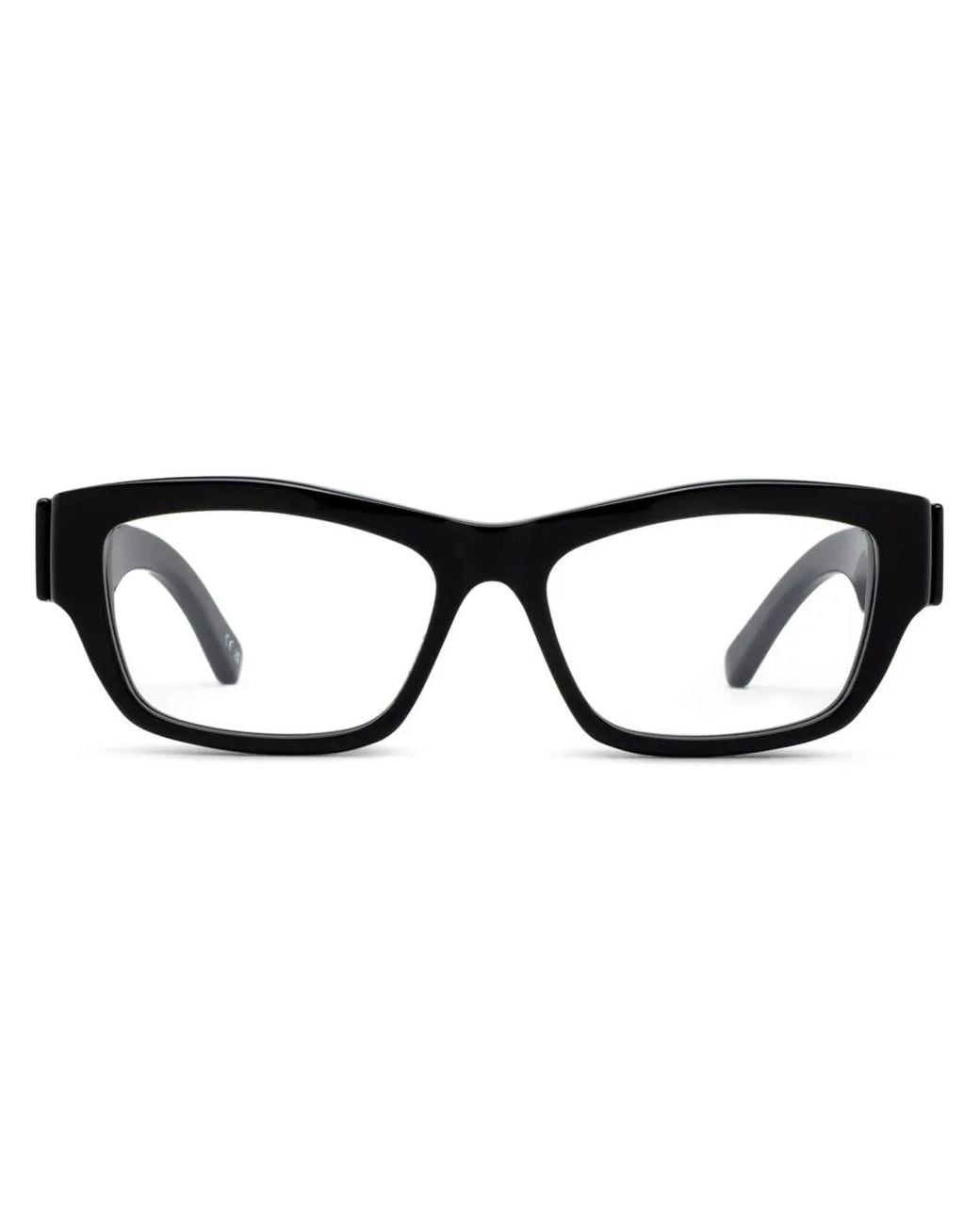 Occhiali Squadrati di Balenciaga in Black da Uomo