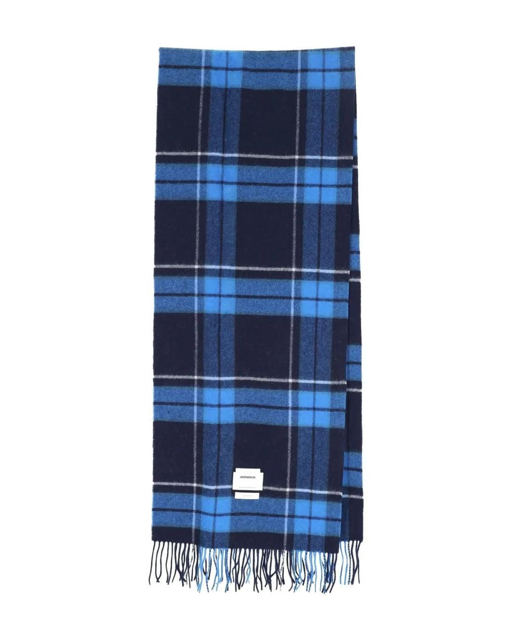 Adererror Blue Faylen Muffler Scarf for men