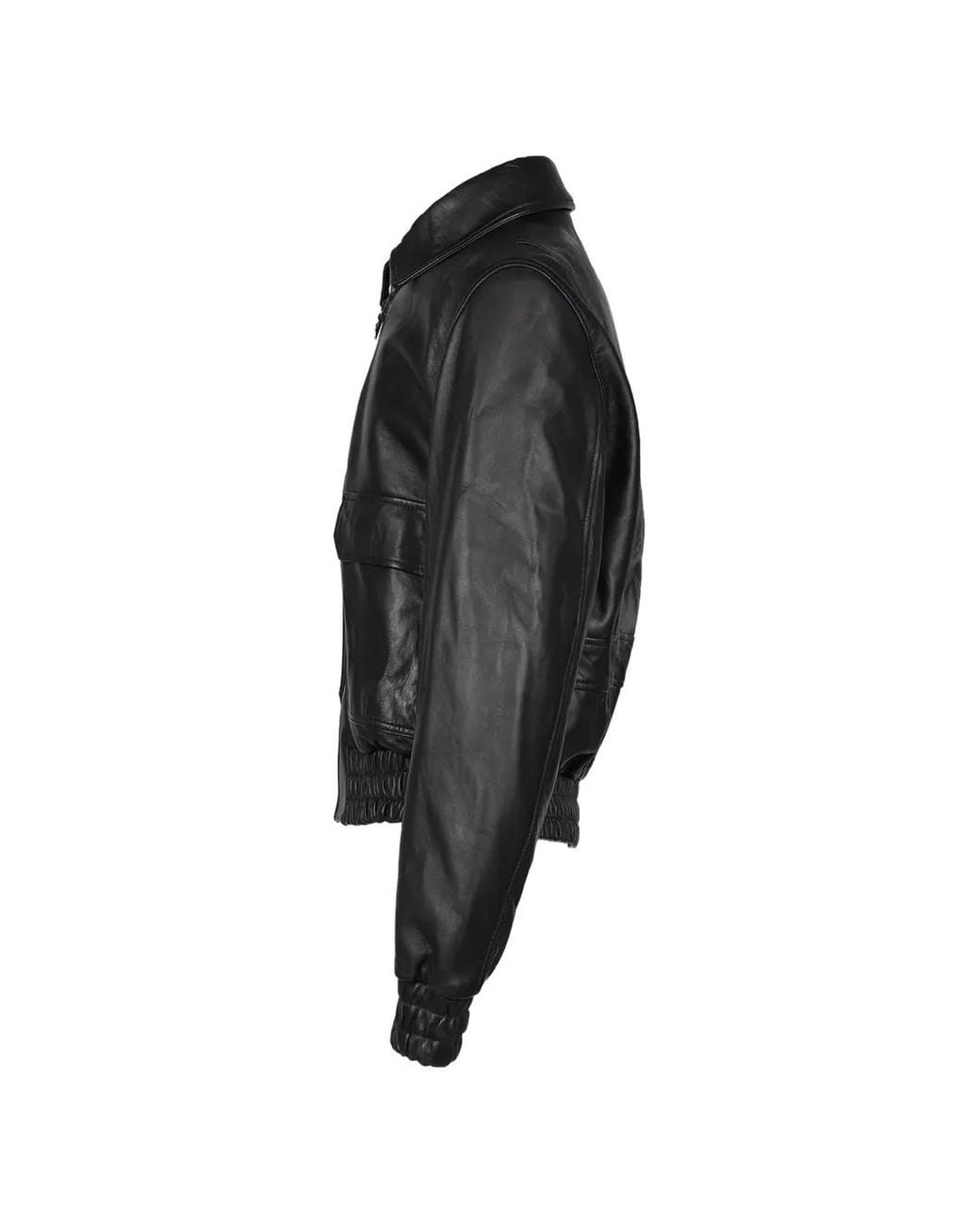 PDF Black Fortuna Leather Jacket for men