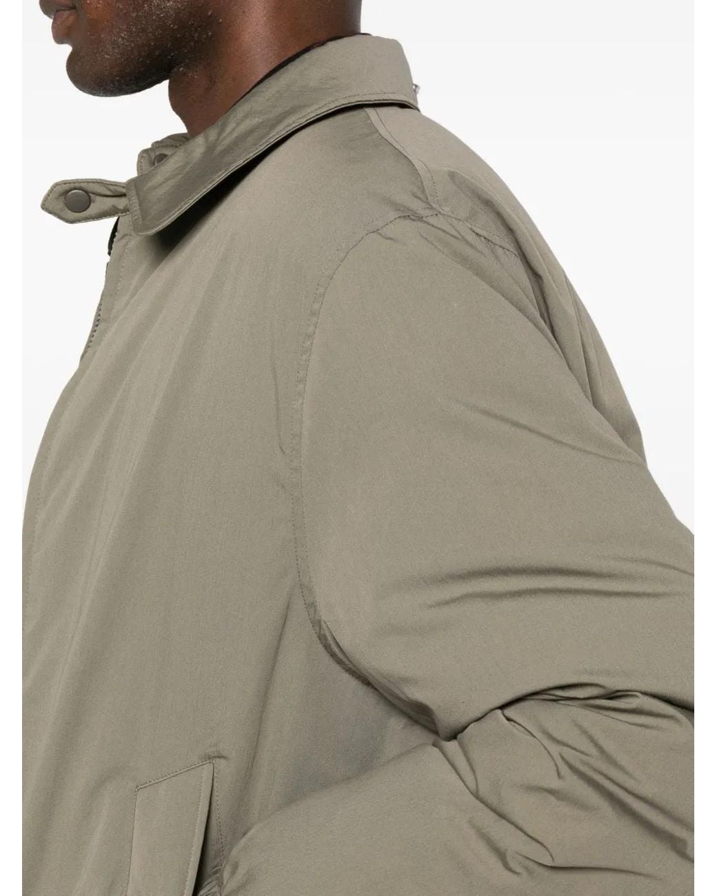 Our Legacy Natural Zip-Up Padded Jacket for men
