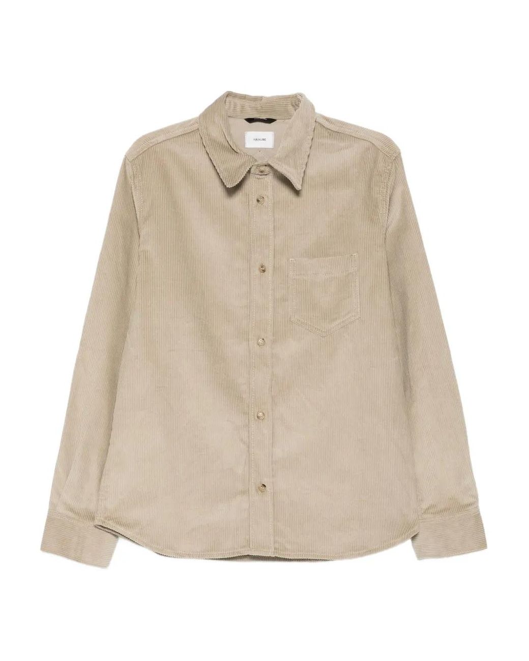 Haikure Natural Corduroy Shirt for men