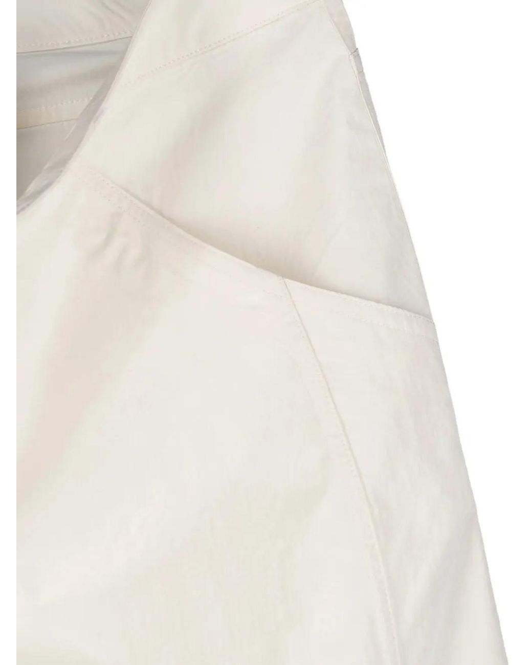Paloma Wool White Straight-Leg Trousers