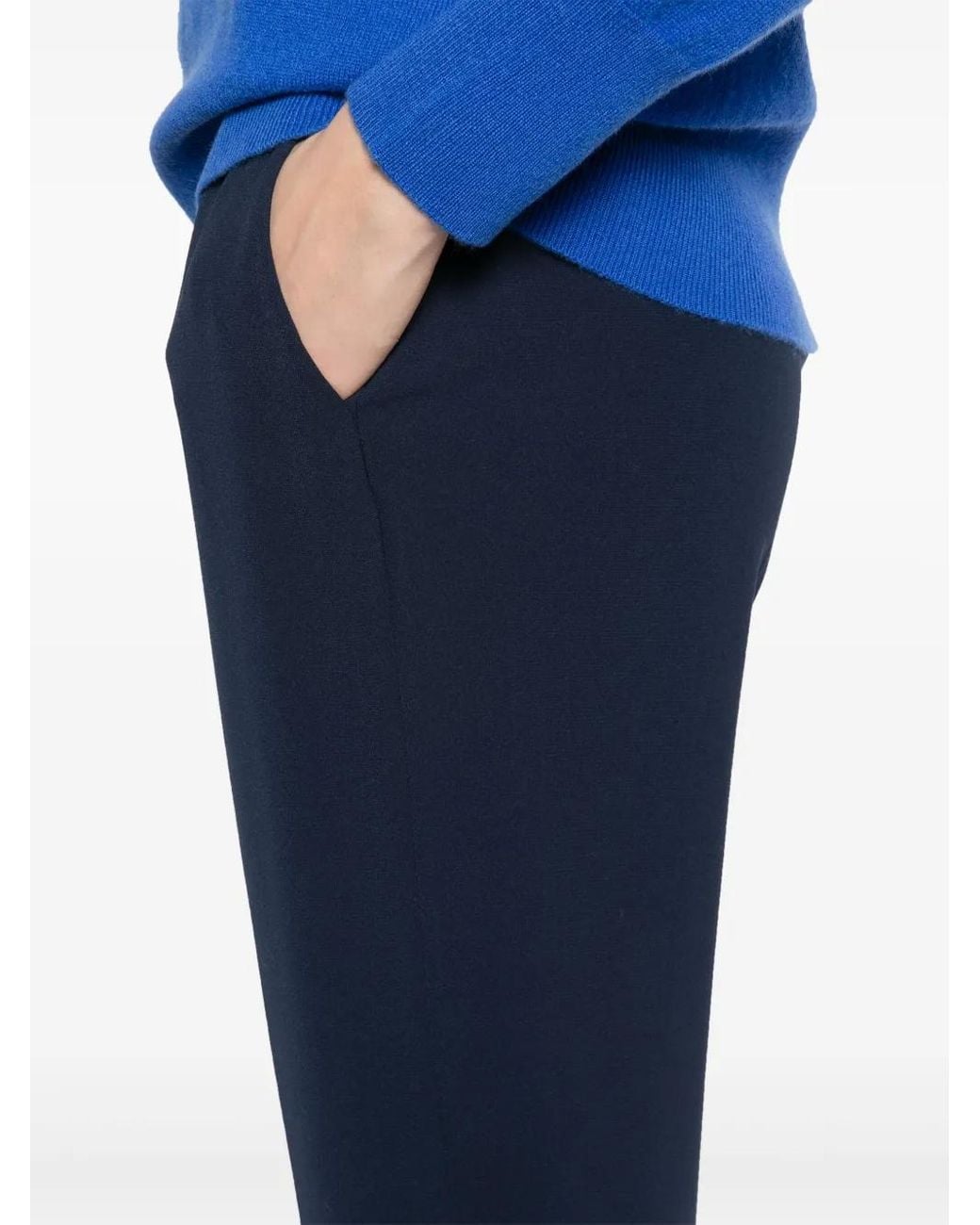 Antonelli Blue Ragusa Trousers