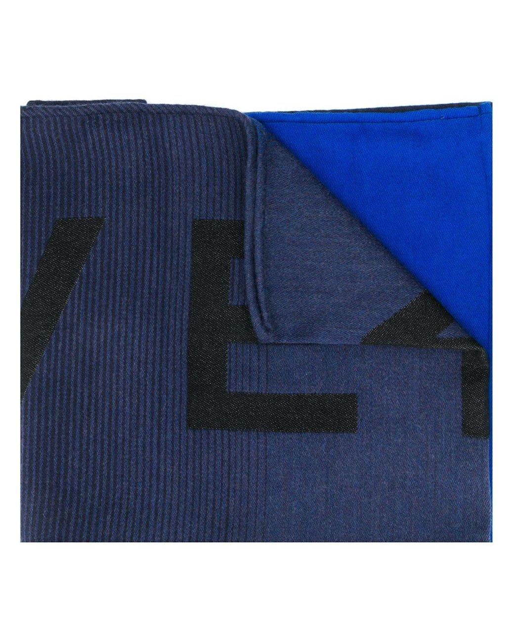 givenchy blue scarf