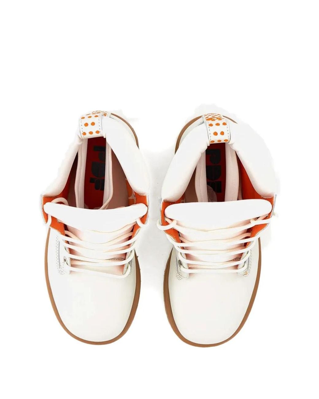 PDF White Strada Stiefel