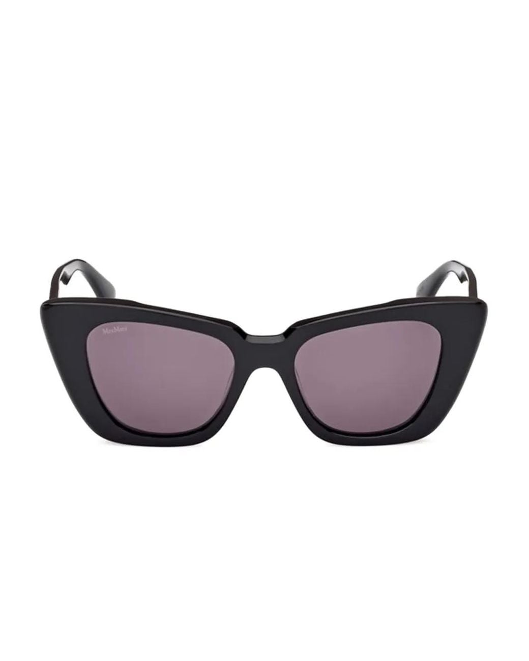 Max Mara Eyewear Black Cat-Eye Sunglasses for men