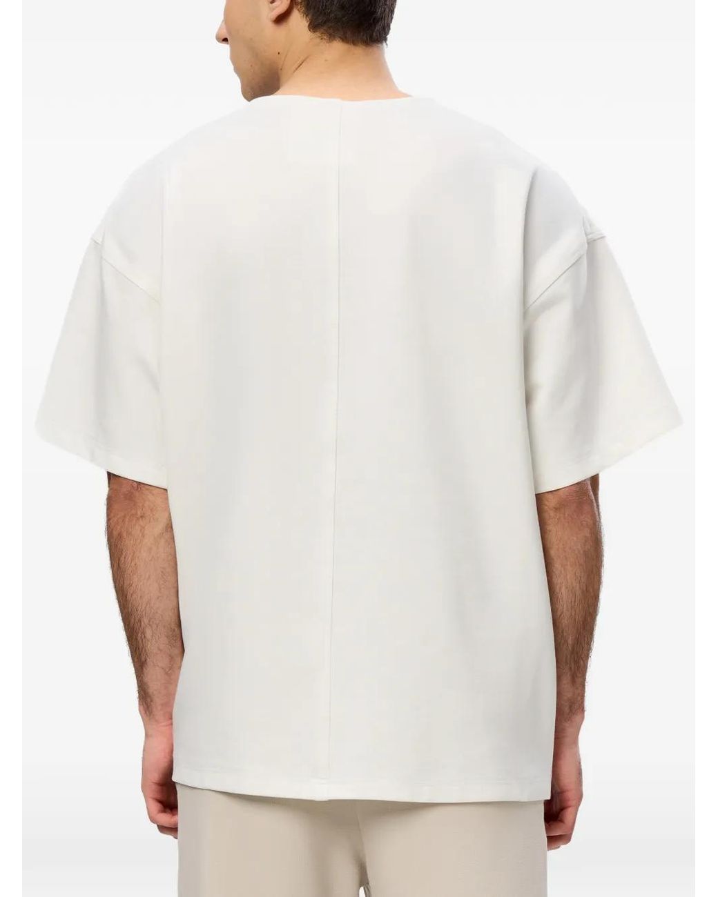 Hamza White Oversized Iii T-Shirt for men