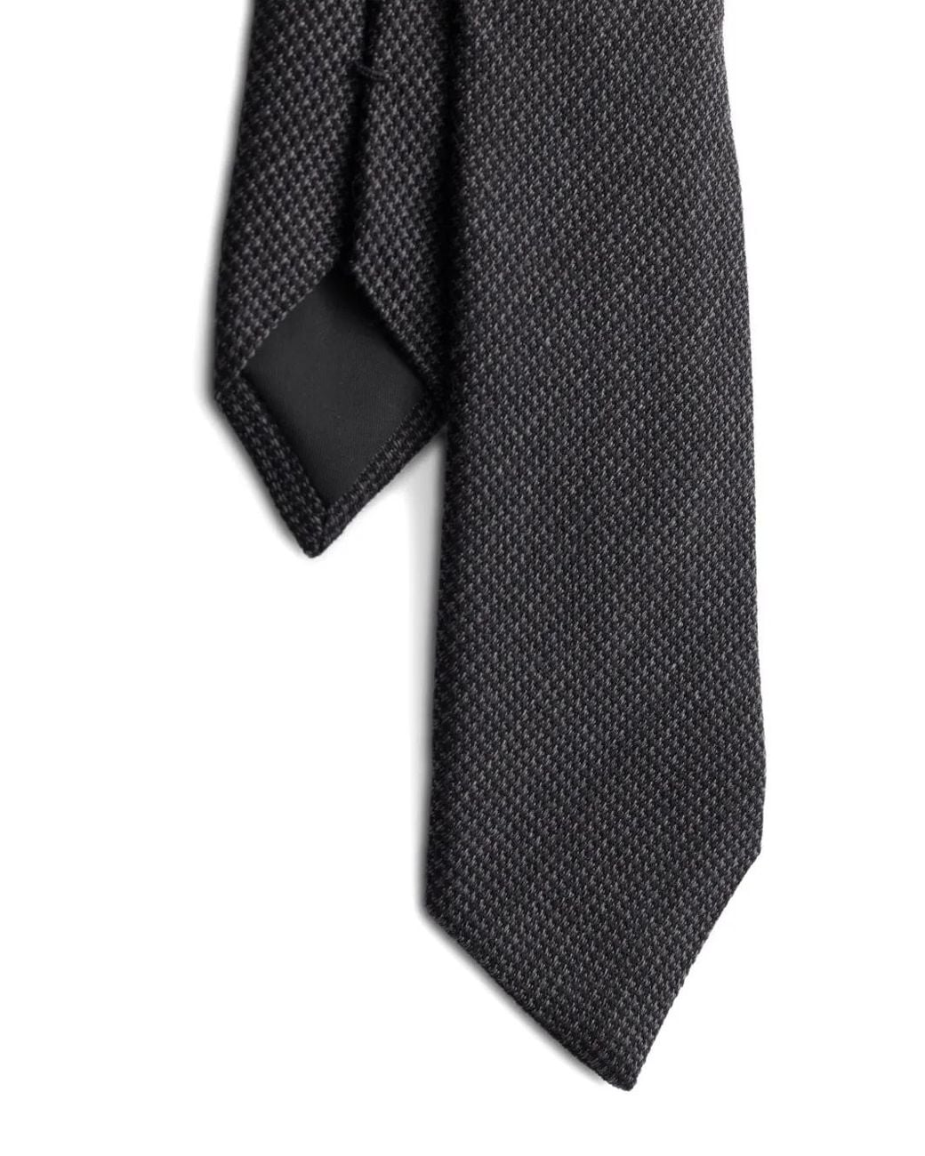 Prada White Wool And Silk Tie for men