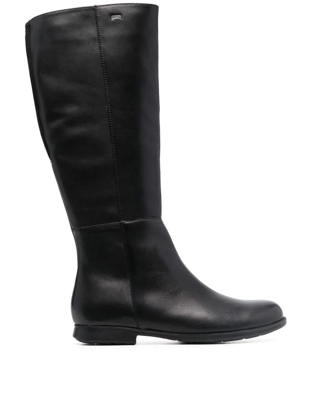 Camper Black Mil Knee-Length Boots