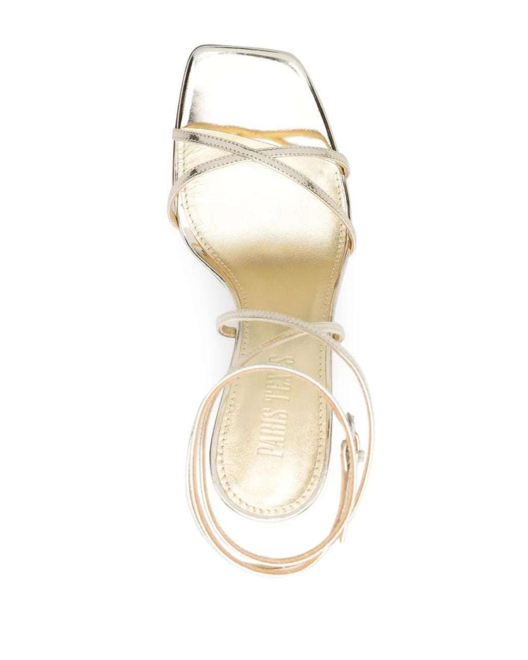 Paris Texas White Diana 105Mm Wraparound Sandals