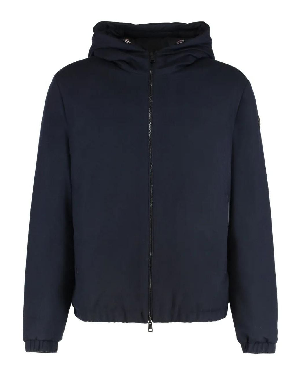 Chaqueta Reversible Con Capucha Moncler de hombre de color Blue