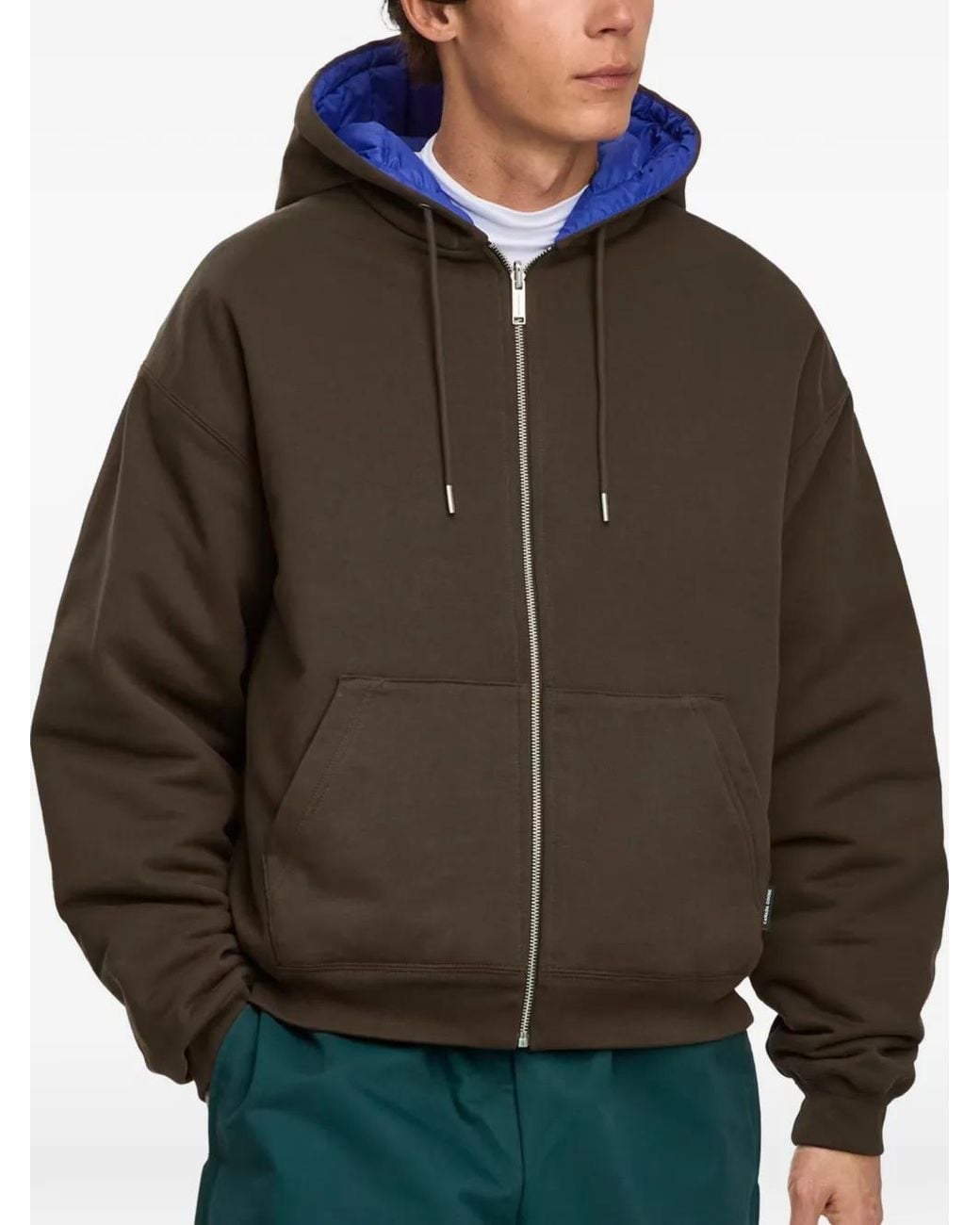 Canada Goose Blue Fuse Reversible Hoodie Jacket for men