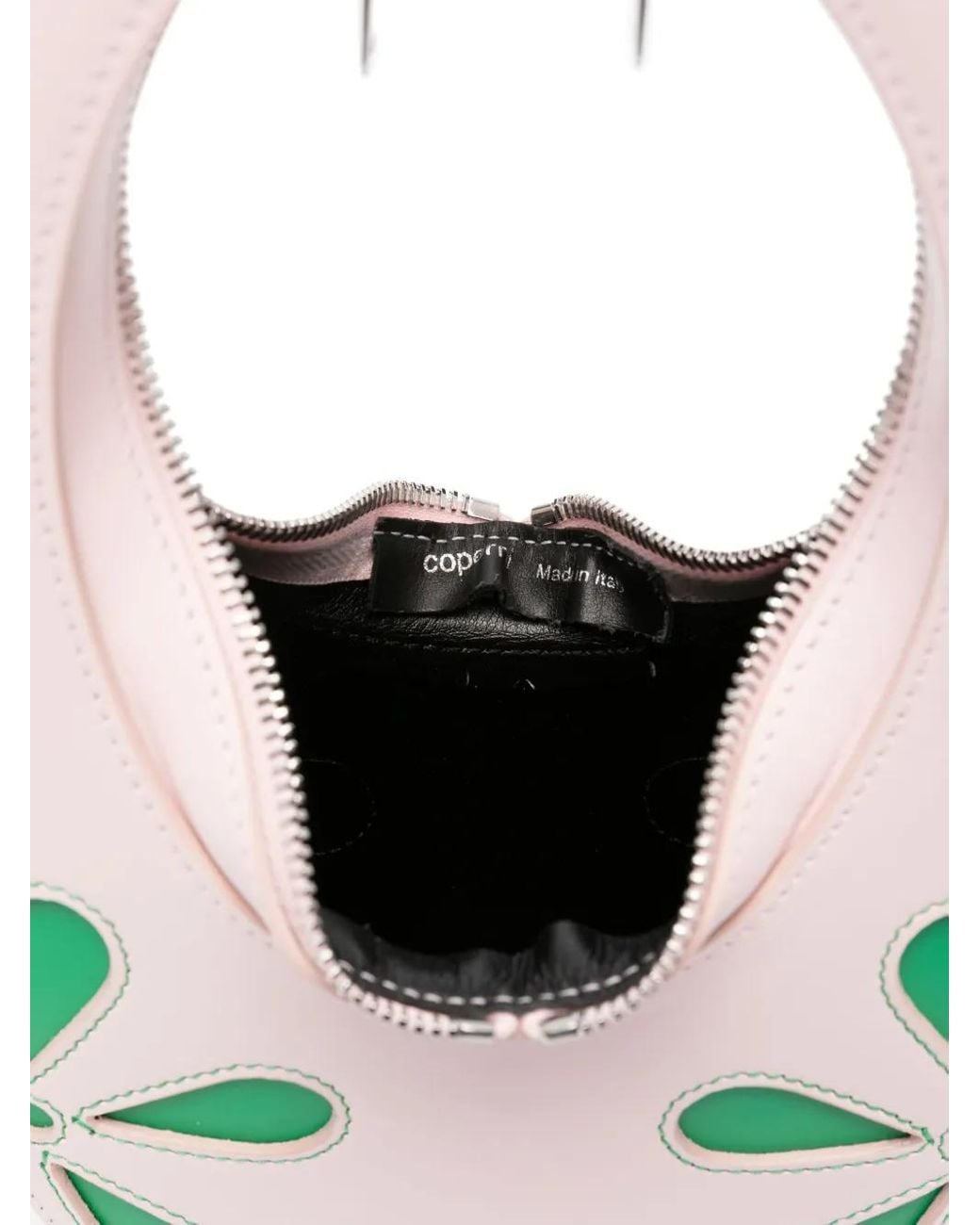 Coperni White Mini Petal Swipe Bag