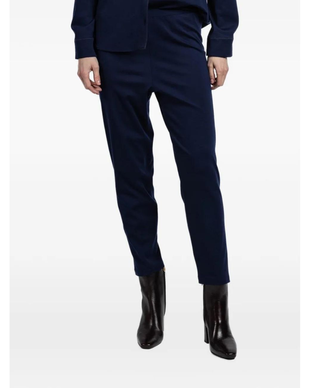 Peter Cohen Blue Pedal Trousers