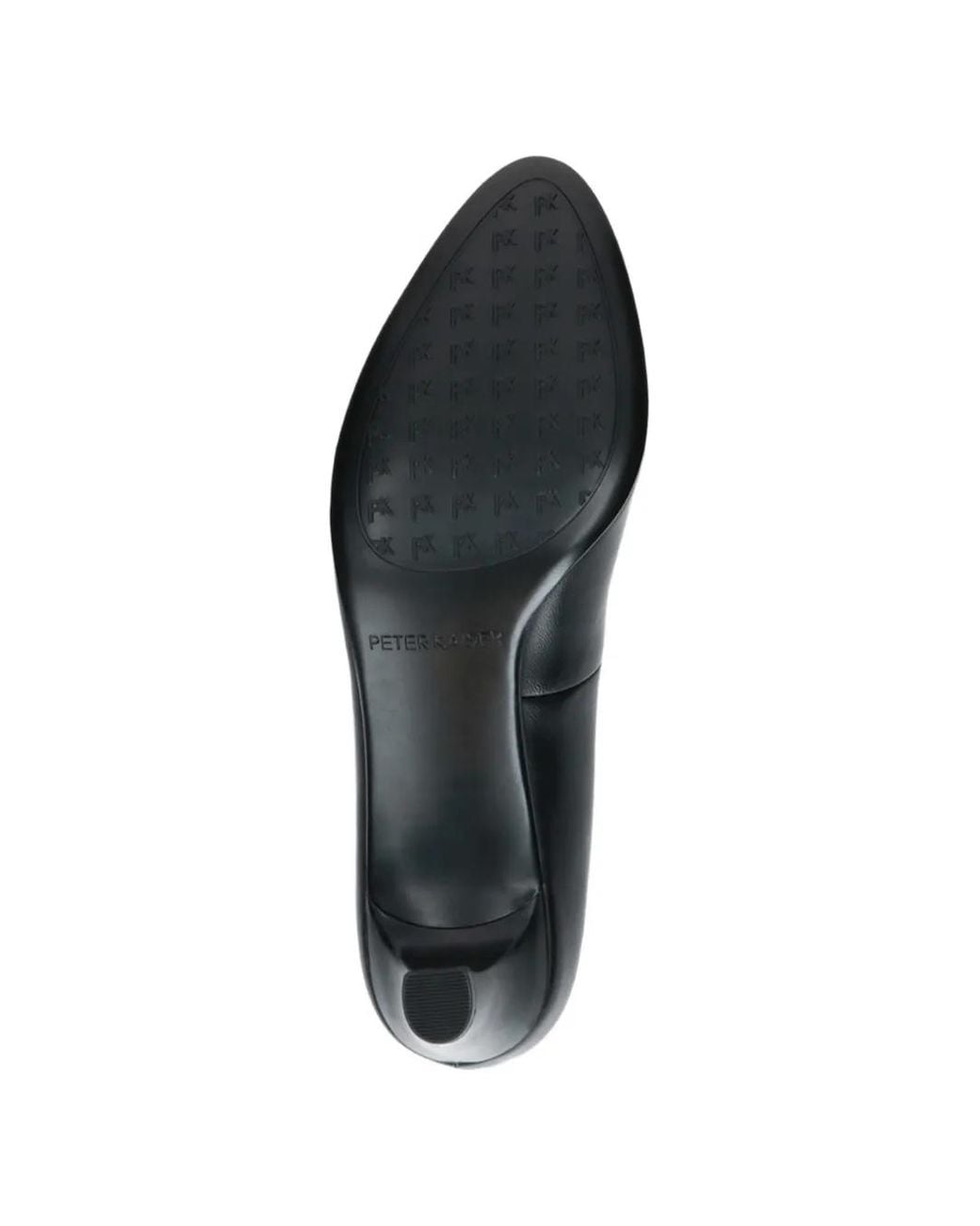 Peter Kaiser Black Round-Toe Pumps