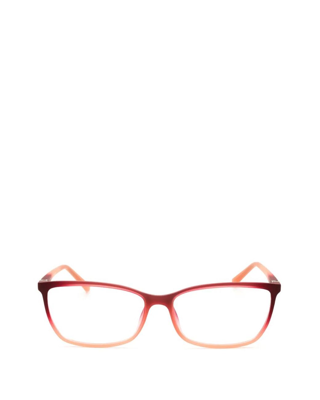 Police Red Brille Mit Eckigem Gestell