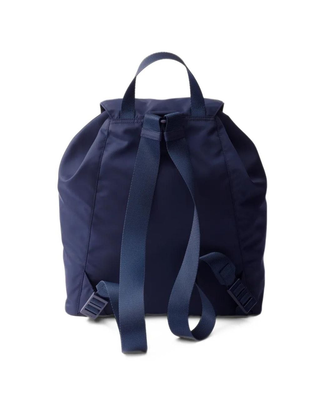 Prada Blue Rucksack Aus Re-Nylon