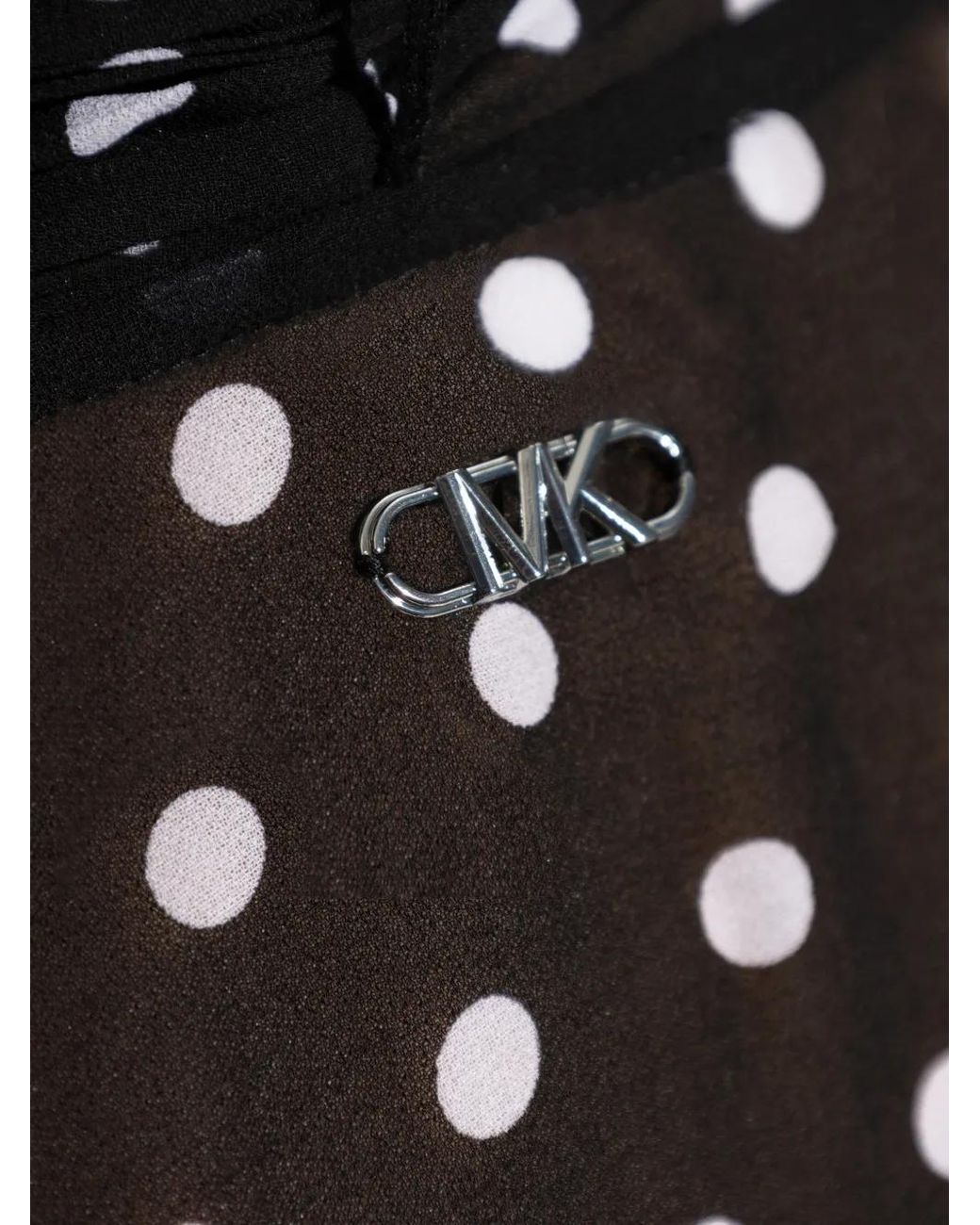 MICHAEL Michael Kors Black Polka Dot Shirt