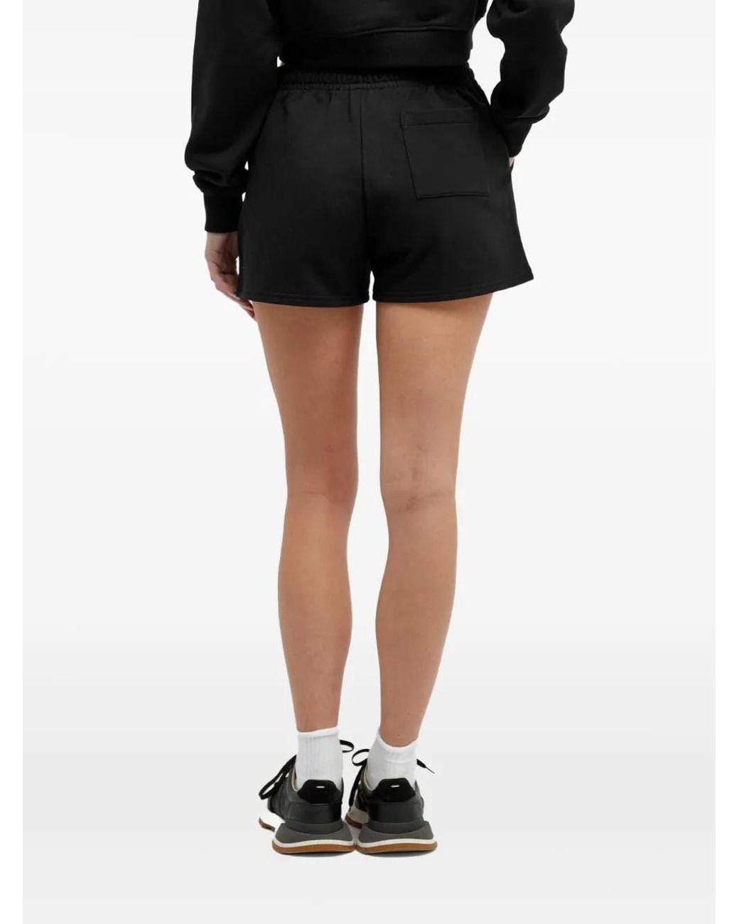 Casablanca Black Pearl Diamond Shorts