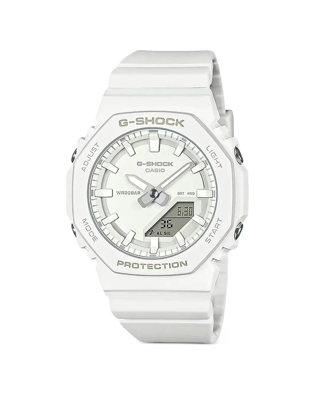 G-Shock White Montre G-Shock Gma-P2100-7A 46 Mm