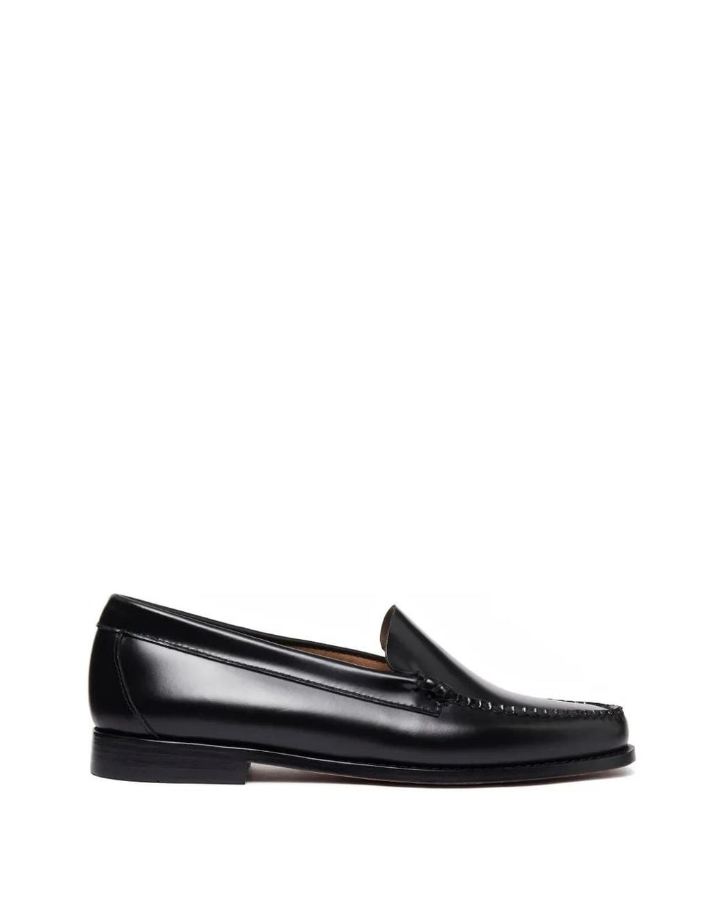 G.H.BASS Black Weejuns Whitney Venetian Loafers