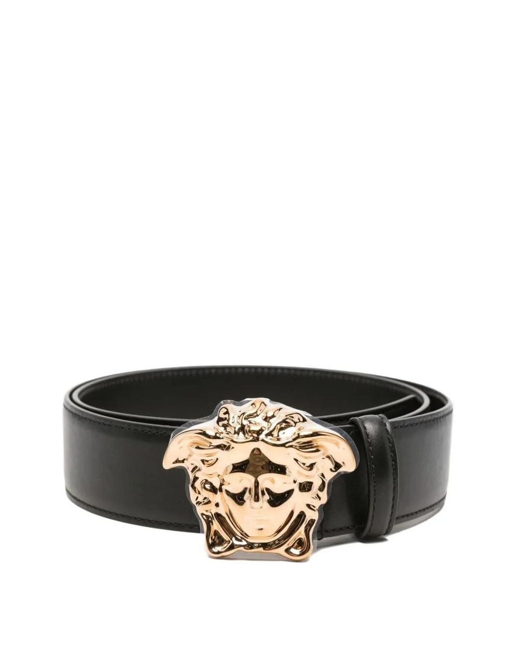 Versace Black Medusa Belts for men