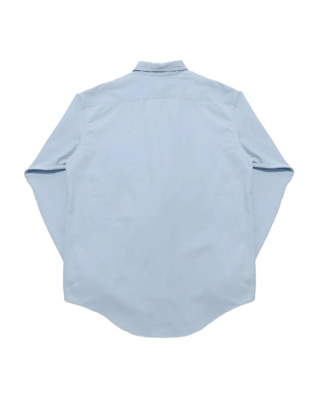 Kaptain Sunshine Blue Double-Pocket Long-Sleeved Shirt for men