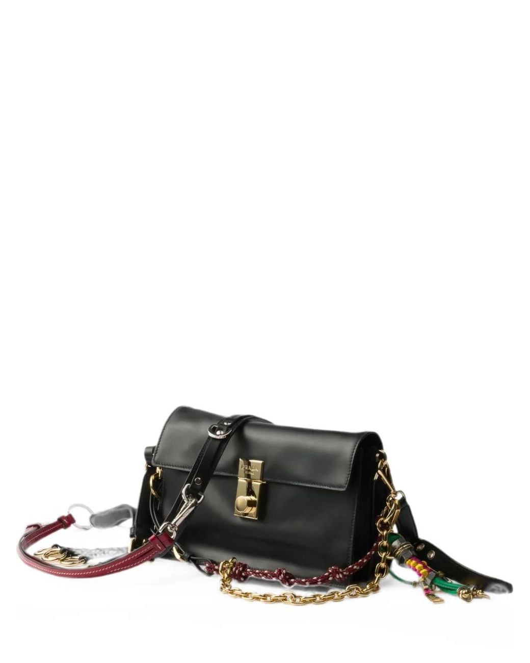 Prada Black Soft Sound Small Bags