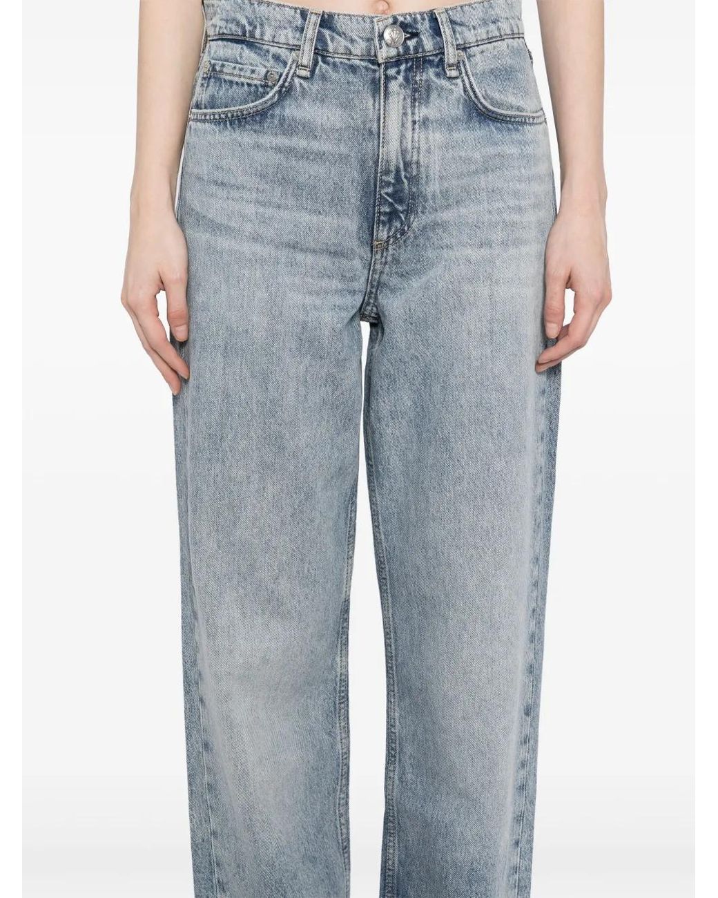 Rag & Bone Blue Shea Jeans
