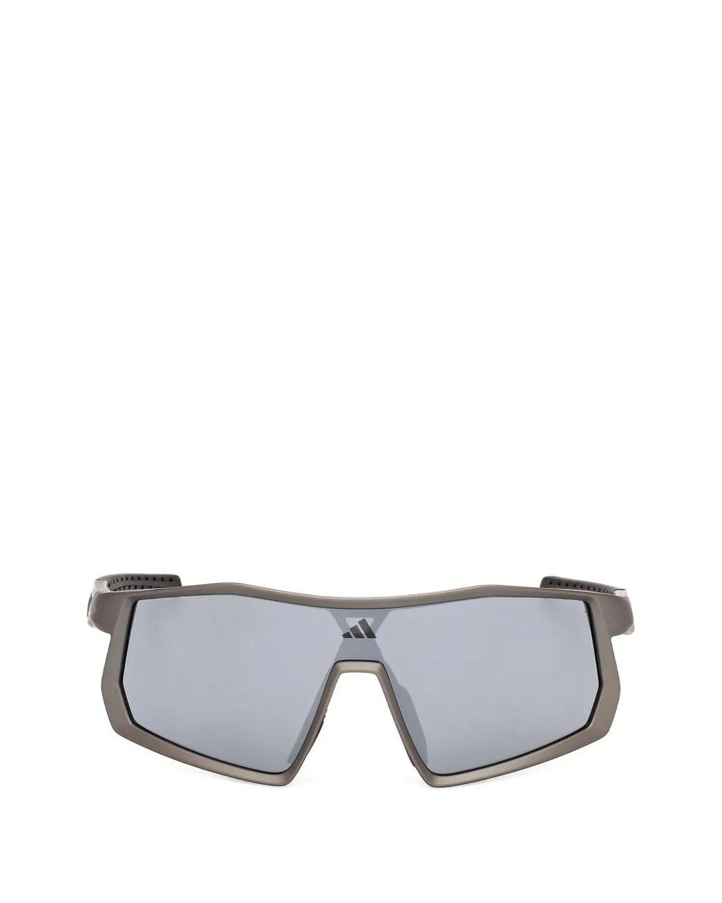 Adidas Gray Kentro S Geometric-Frame Sunglasses