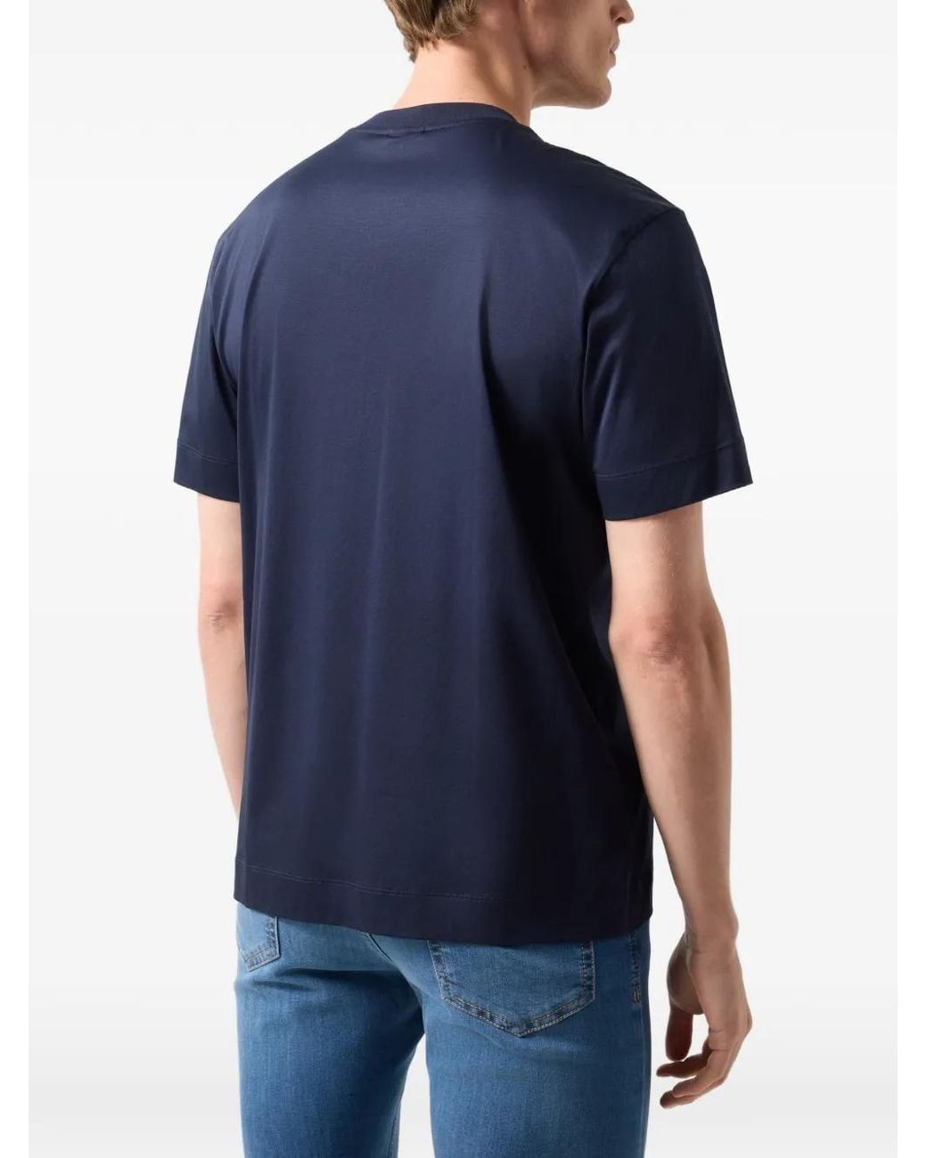 Bogner Blue Tiam V-Neck T-Shirt for men