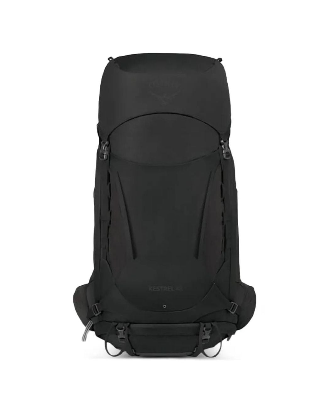 Osprey Black Kestrel 48 Zippered Backpack