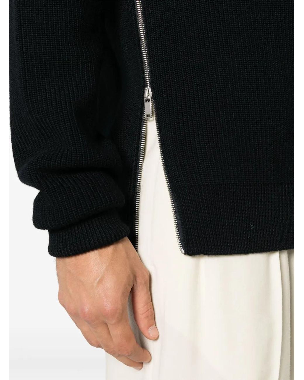 Jil Sander Blue Crew-neck Sweater for men